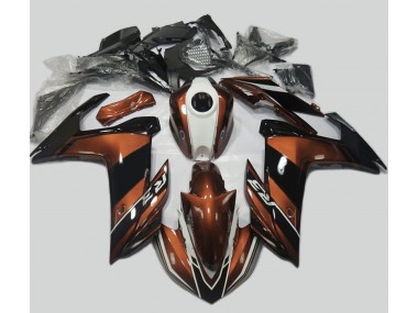2015-2018 Orange and Gloss Black Yamaha R3 Fairings for Sale