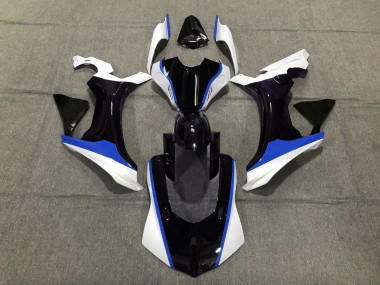 2015-2019 Blue Black and White Yamaha R1 Fairings for Sale