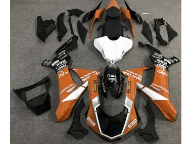 2015-2019 Gloss Orange Logo Style Yamaha R1 Fairings for Sale