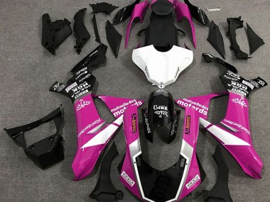 2015-2019 Gloss Pink Logo Style Yamaha R1 Fairings for Sale