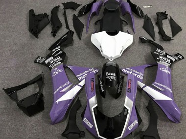 2015-2019 Gloss Purple Logo Style Yamaha R1 Fairings for Sale