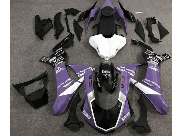 2015-2019 Gloss Purple Logo Style Yamaha R1 Fairings for Sale 2015-2019 Gloss Purple Logo Style Yamaha R1 Fairings for Sale