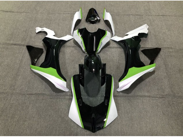 2015-2019 Green Black and White Yamaha R1 Fairings for Sale 2015-2019 Green Black and White Yamaha R1 Fairings for Sale
