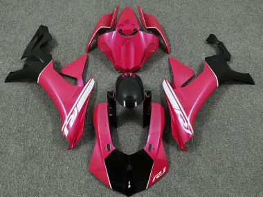 2015-2019 Hot Pink and Black Yamaha R1 Fairings for Sale