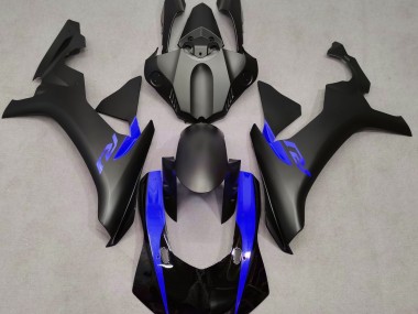 2015-2019 Matte Black & Blue Yamaha R1 Fairings for Sale