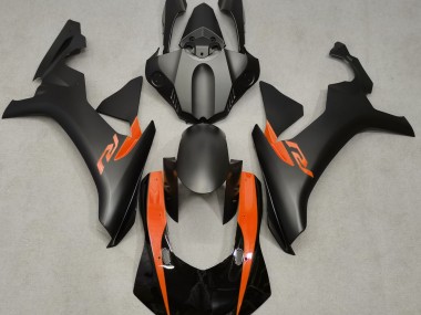 2015-2019 Matte Black & Orange Yamaha R1 Fairings for Sale