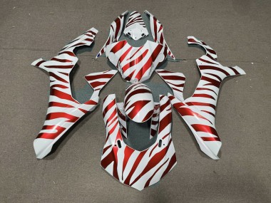 2015-2019 Red Zebra Yamaha R1 Fairings for Sale