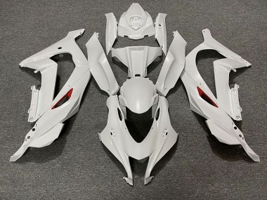 2016-2019 Pearl White Red Trim Kawasaki ZX10R Fairings for Sale