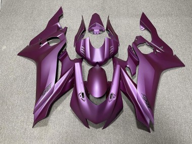2017-2019 Dark Purple Matte Yamaha R6 Fairings for Sale
