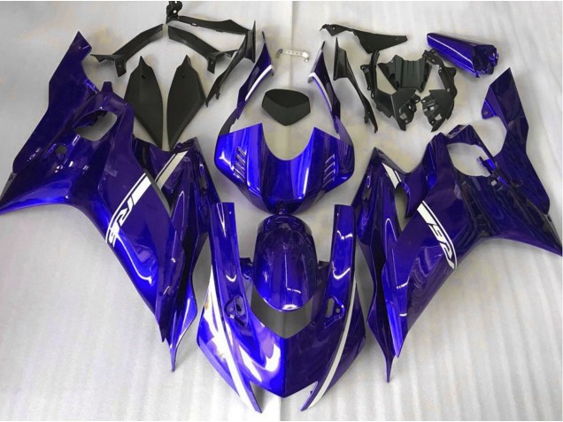 2017-2019 Deep Blue Yamaha R6 Fairings for Sale
