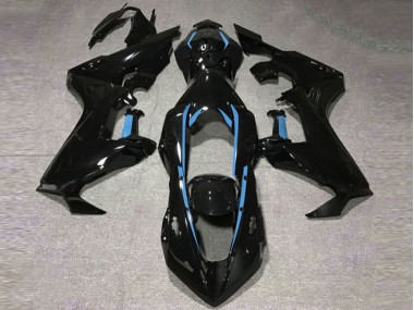 2017-2019 Gloss Black & Light Blue Lining Honda CBR1000RR Fairings for Sale