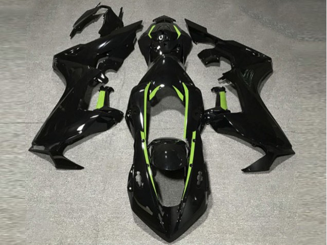 2017-2019 Gloss Black & Lime Green Lining- CBR1000RR 17-19 Honda CBR1000RR Fairings for Sale 2017-2019 Gloss Black & Lime Green Lining- CBR1000RR 17-19 Honda CBR1000RR Fairings for Sale