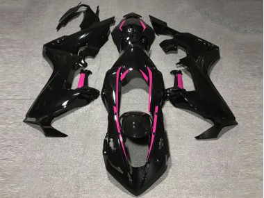 2017-2019 Gloss Black & Pink Lining Honda CBR1000RR Fairings for Sale