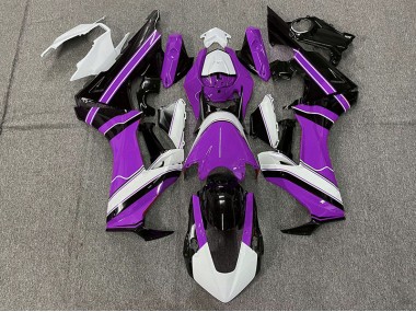 2017-2019 Gloss Purple White and Black Honda CBR1000RR Fairings for Sale