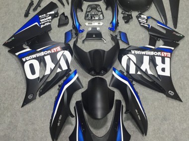 2017-2019 Matte Black & Blue Suzuki GSXR 1000 Fairings for Sale