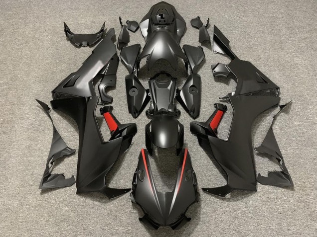 2017-2019 Matte Black & Red Honda CBR1000RR Fairings for Sale 2017-2019 Matte Black & Red Honda CBR1000RR Fairings for Sale