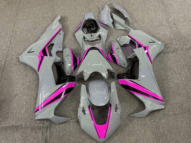 2017-2019 Nardo with Pink Stripes Honda CBR1000RR Fairings for Sale 2017-2019 Nardo with Pink Stripes Honda CBR1000RR Fairings for Sale