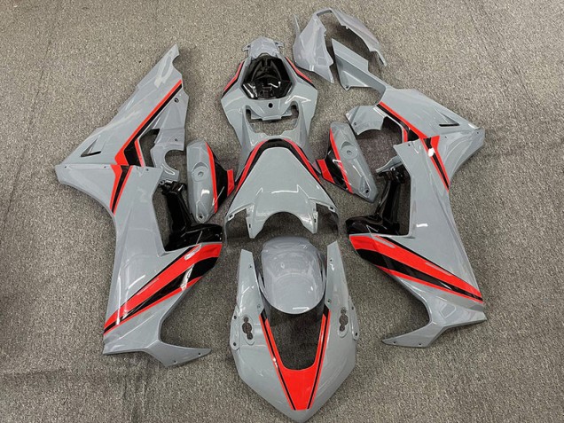 2017-2019 Nardo with Red Stripes Honda CBR1000RR Fairings for Sale 2017-2019 Nardo with Red Stripes Honda CBR1000RR Fairings for Sale