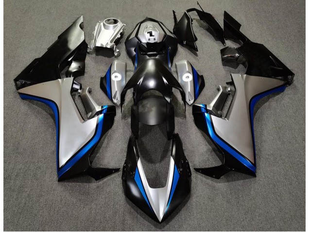 2017-2019 Silver and Black & Blue Honda CBR1000RR Fairings for Sale 2017-2019 Silver and Black & Blue Honda CBR1000RR Fairings for Sale