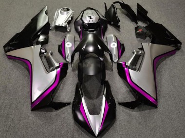 2017-2019 Silver and Black & Pink Honda CBR1000RR Fairings for Sale