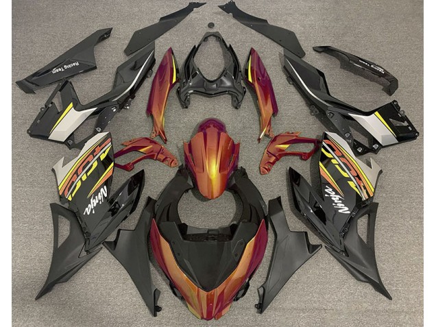 2018-2020 Liquid Orange and Gray Kawasaki Ninja 400 Fairings for Sale 2018-2020 Liquid Orange and Gray Kawasaki Ninja 400 Fairings for Sale