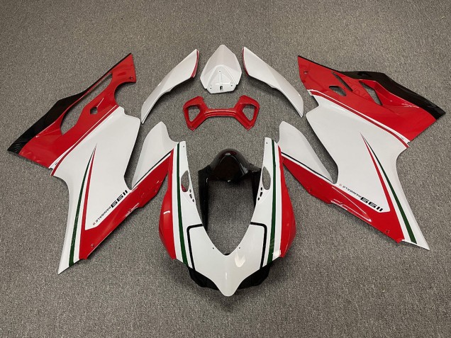 Tri Color Ducati 1199 Fairings for Sale Tri Color Ducati 1199 Fairings for Sale
